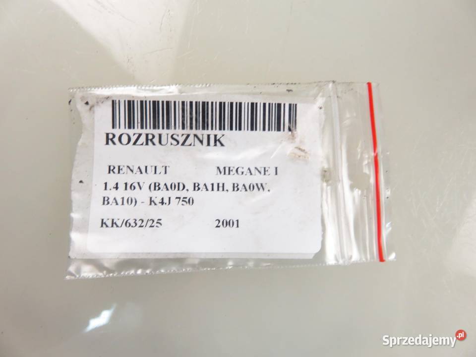 ROZRUSZNIK RENAULT MEGANE I 14 16V 95 K4J 750