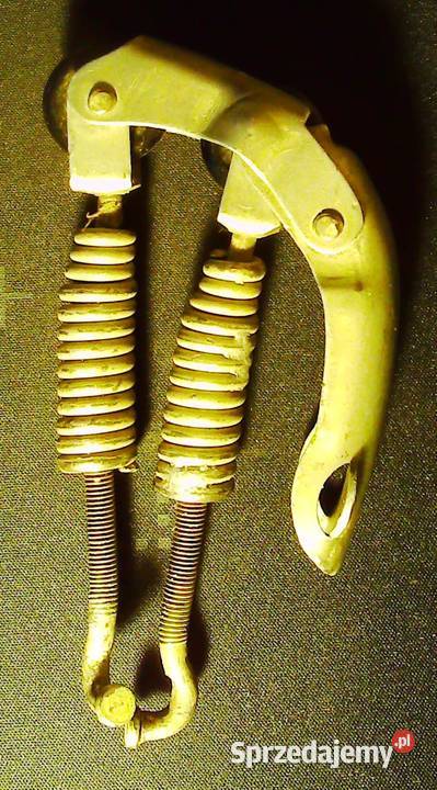 Fragment starego zapięcia narciarskiego chyba Kraków