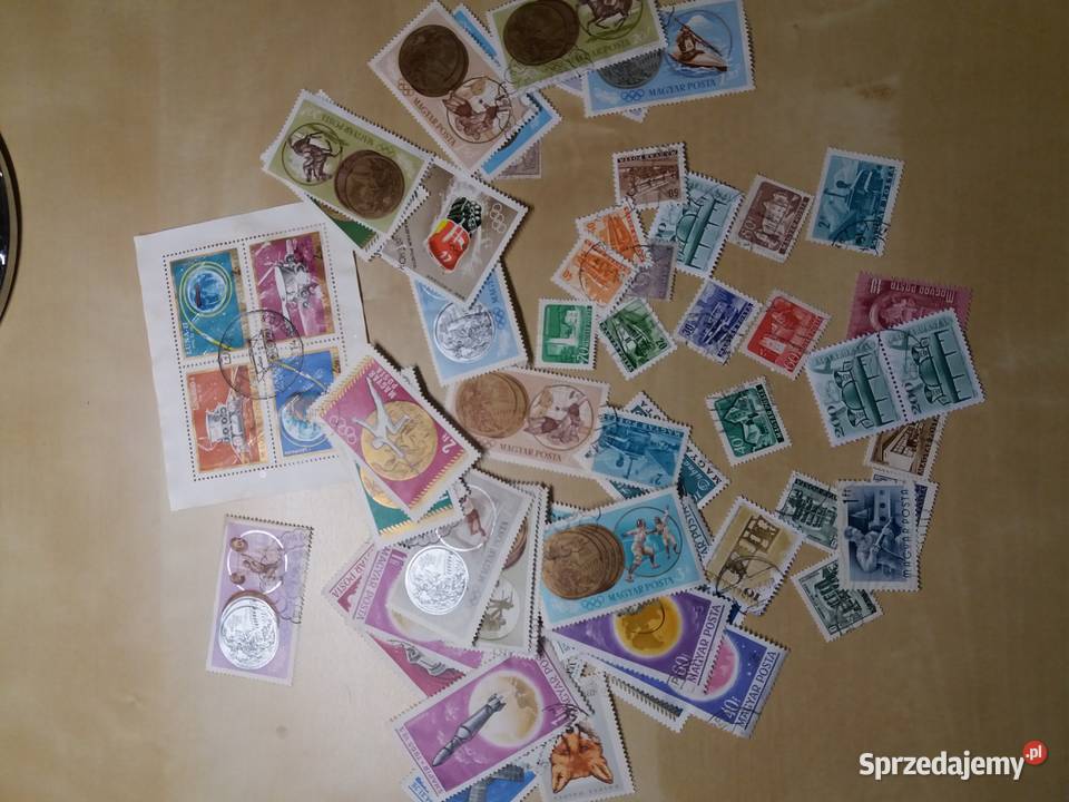 Znaczki Węgry pieczątki