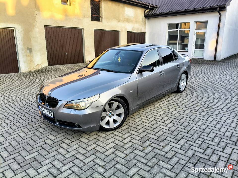 BMW E60 530D 218 Automat Komforty Bezwypadkowy garażowany łódzkie