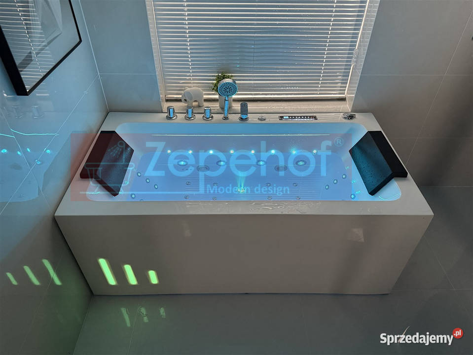 Wanna z hydromasażem LS4420 150cmx75cmx58 chromo podlaskie Grabówka