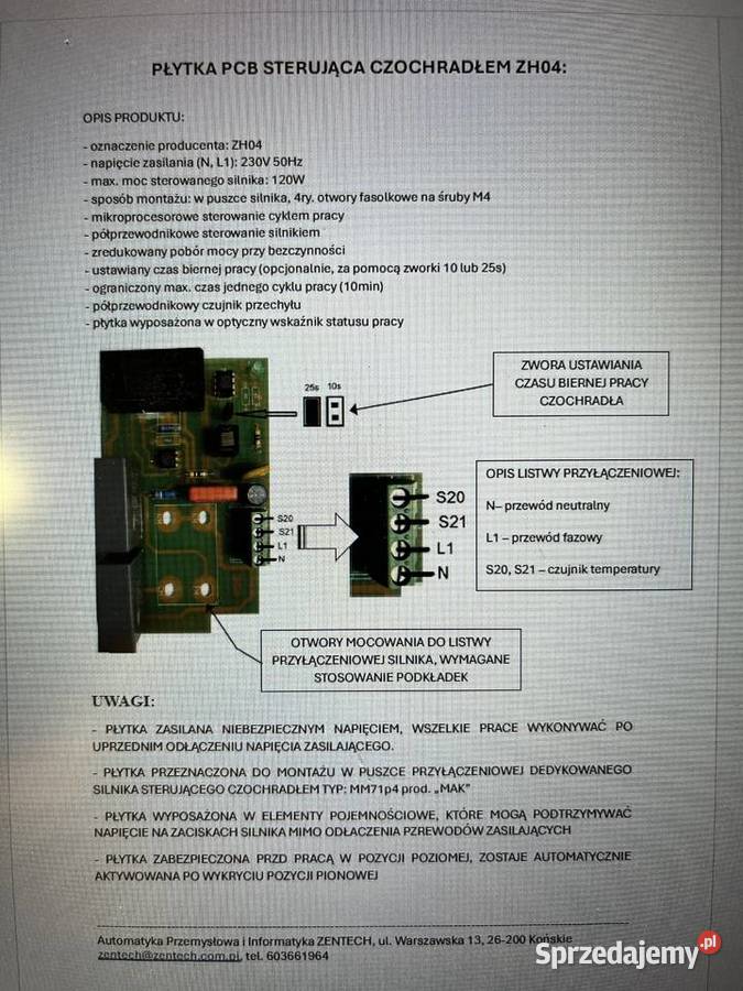 Płytka czochradła zamiennik DeLaval