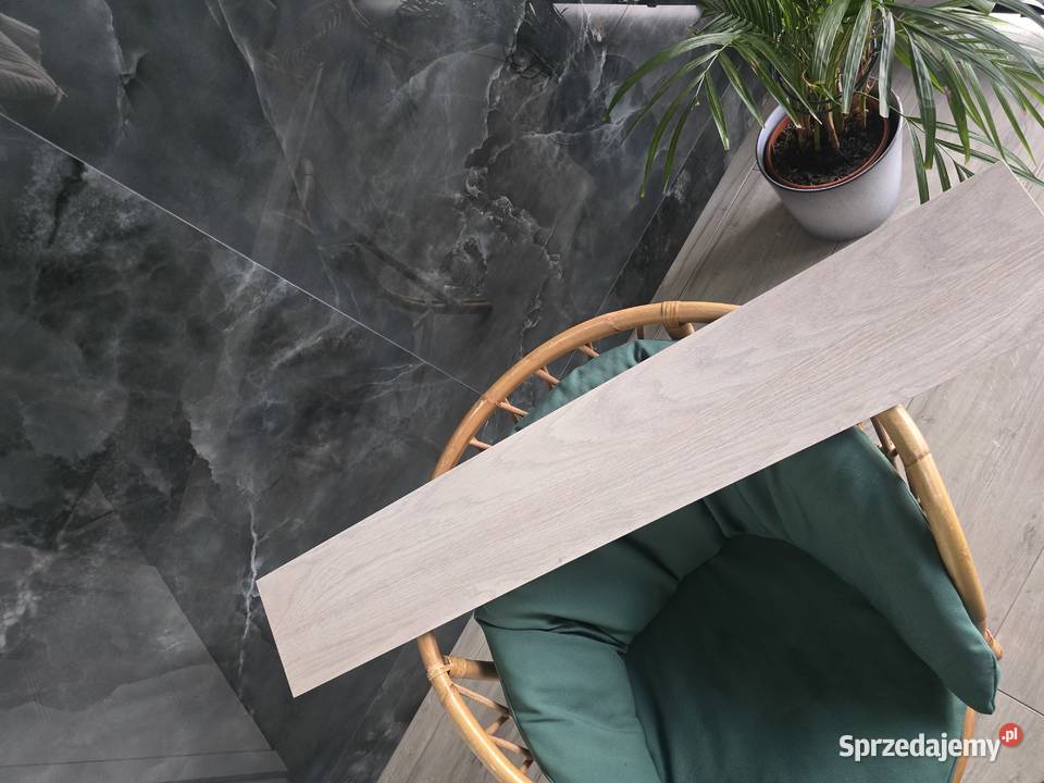 PŁYTKA GRES DESKA WOOD ESSENCE IVORY 20X120 GATI