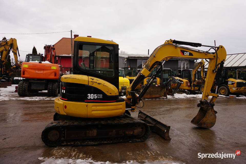 Minikoparka CAT 305 C 2004 świętokrzyskie Jeziorko