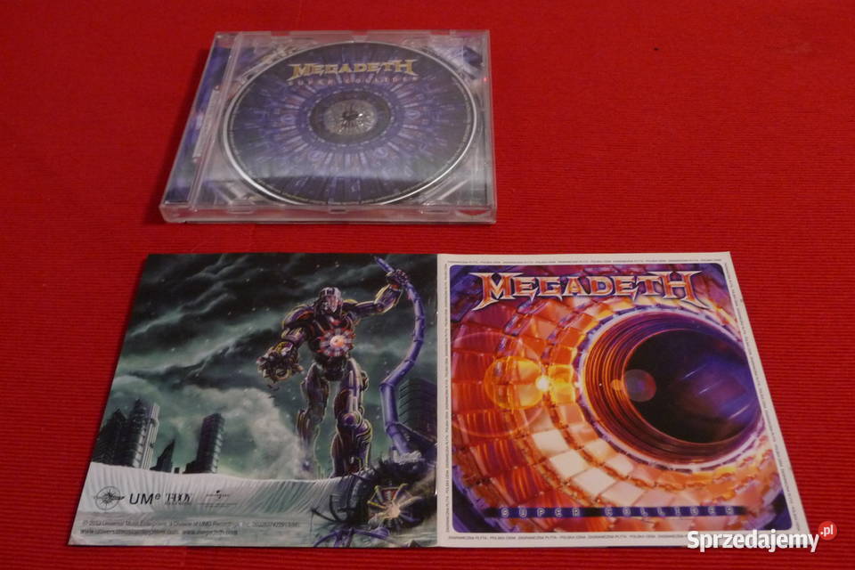 Megadeth Super Collider CD 1 płyta lubelskie Lublin