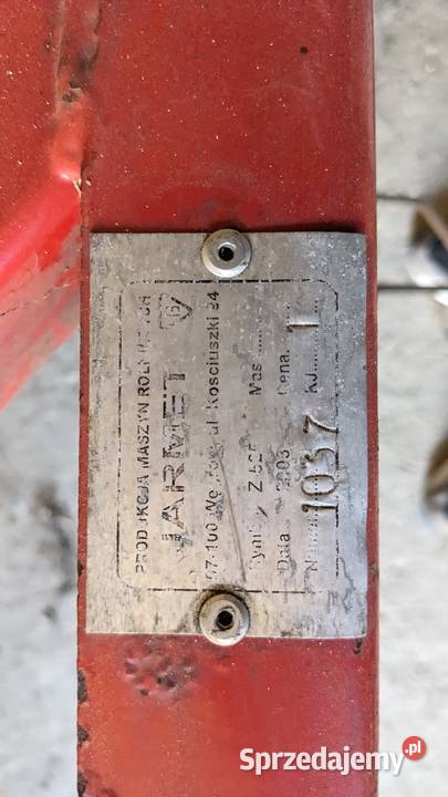 Przetrząsacz diabełek pająk mazowieckie Obryte sprzedam