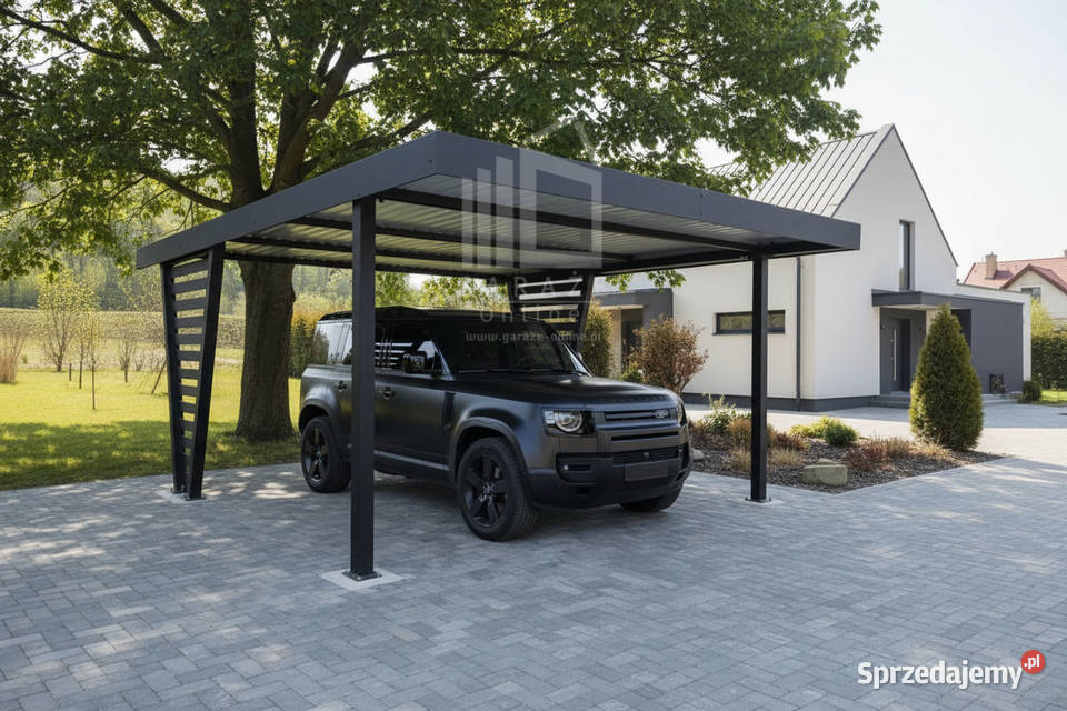 Carport V PREMIUM 48x5m Wypełnienie panelami sprzedam