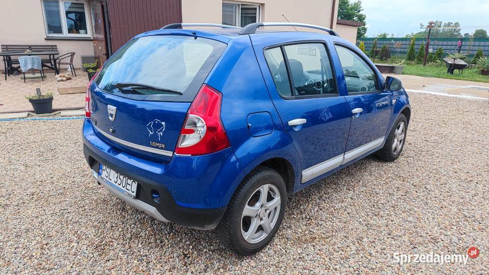 Dacia Sandero stepway 16 niski przebieg wielkopolskie Słupca