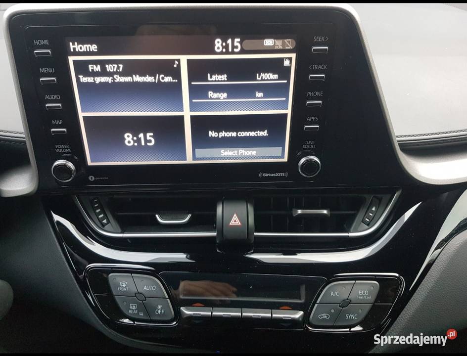 Toyota 2020 CHR 20 Benzyna 148 24900 Automat CVT C-HR Tomaszów Lubelski