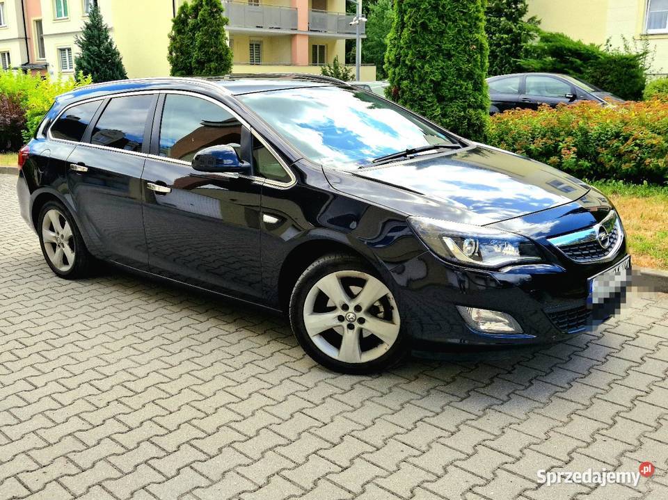 Opel Astra CosmoGaz czarny Samochody osobowe Zielona Góra sprzedam