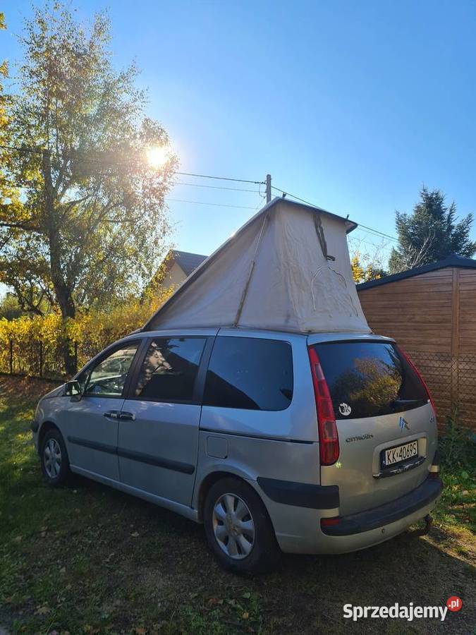 Citroen C8 kamper Rok produkcji 2003 Motoryzacja Kraków