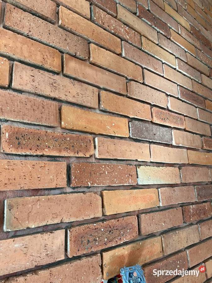 Płytki cięte ze środka cegły śląskie Bytom