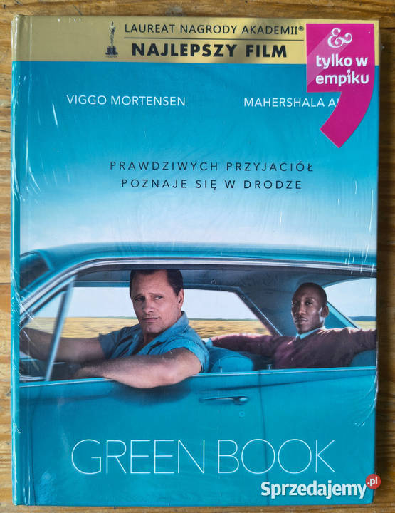 Green book DVD film booklet nowy w folii 1 płyta Sosnowiec