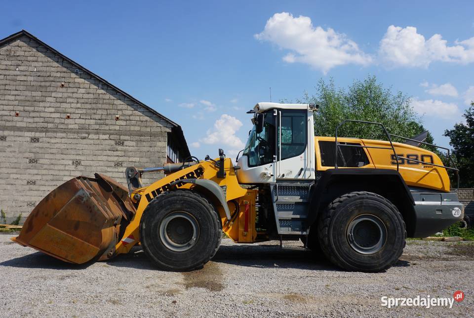 Ładowarka kołowa Liebherr L 580 2017 Rok produkcji 2017 Jeziorko
