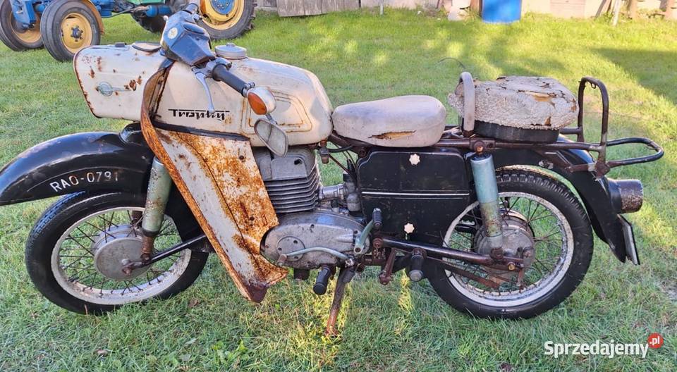 MZ ES 2502 Trophy 1971 Do renowacji Zabytkowy mazowieckie Warszawa