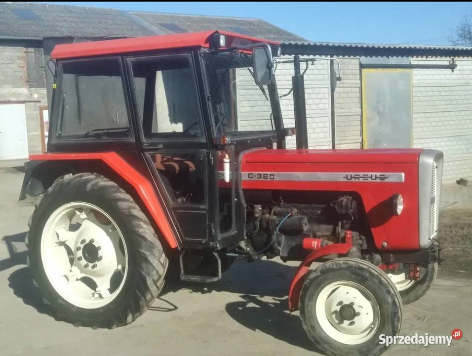 Ciągnik Ursus c 4011 c 360 Trzuskołoń