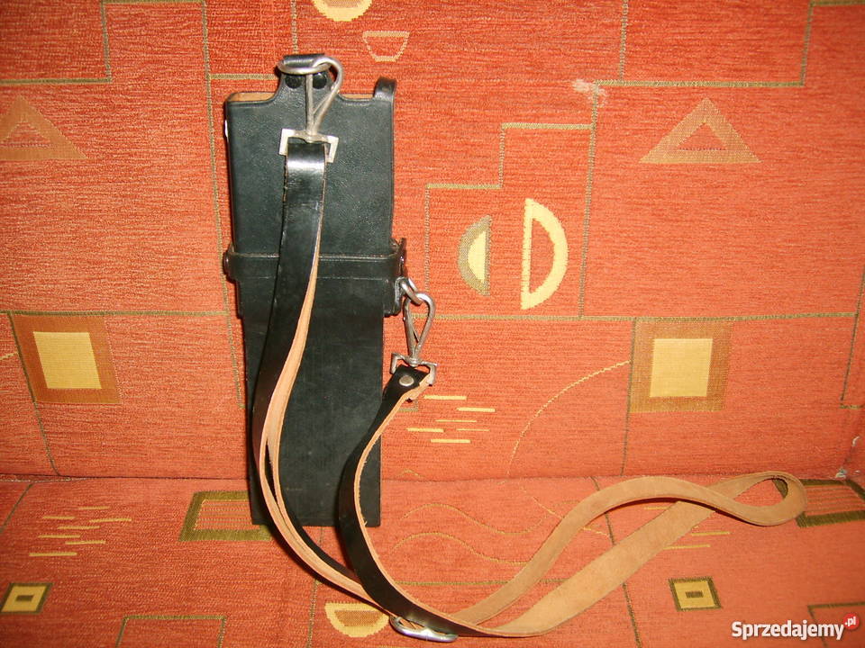 Skórzany pokrowiec futerał do radiotelefonu