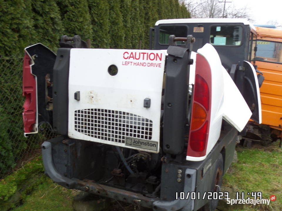 zamiatarka johnston na części w calosci podlaskie Siemiatycze sprzedam