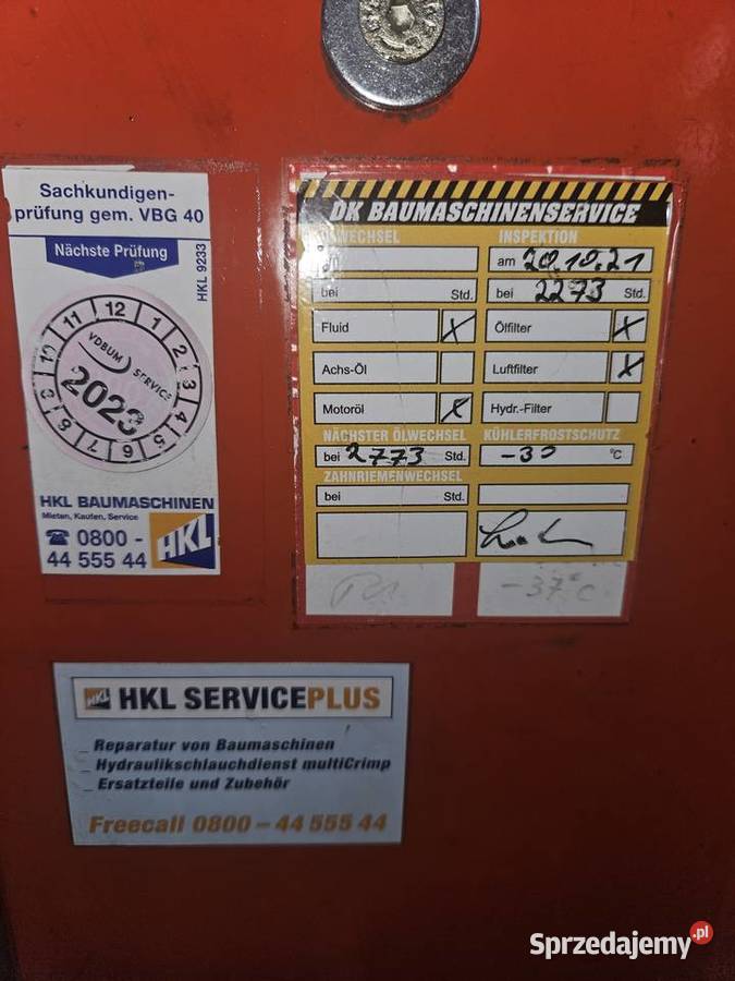 Minikoparka OK RH 11 stan 2300mth Gostyń