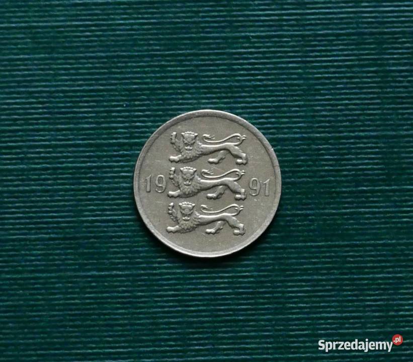 ESTONIA 5 senti 1991r śląskie