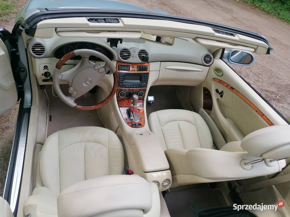 Mercedes Clk 500 cabrio a209 7g niski przebieg autoalarm