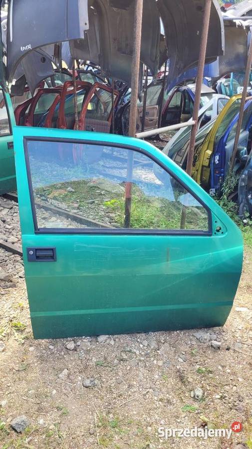 Drzwi Fiat Cinquecento osobowe mazowieckie Łagów sprzedam