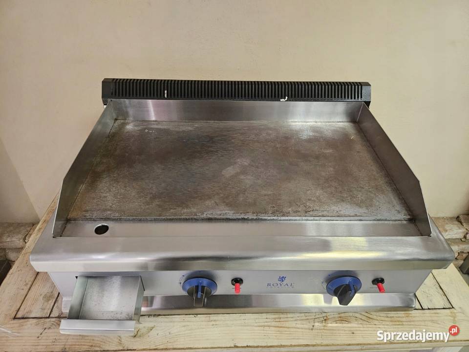 Płyta grillowa gazowa GŁADKA Royal Catering śląskie Góra sprzedam