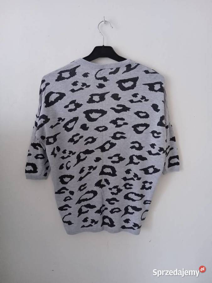 Sweter w panterkę Rozmiar 36(S) Swetry i golfy Warszawa