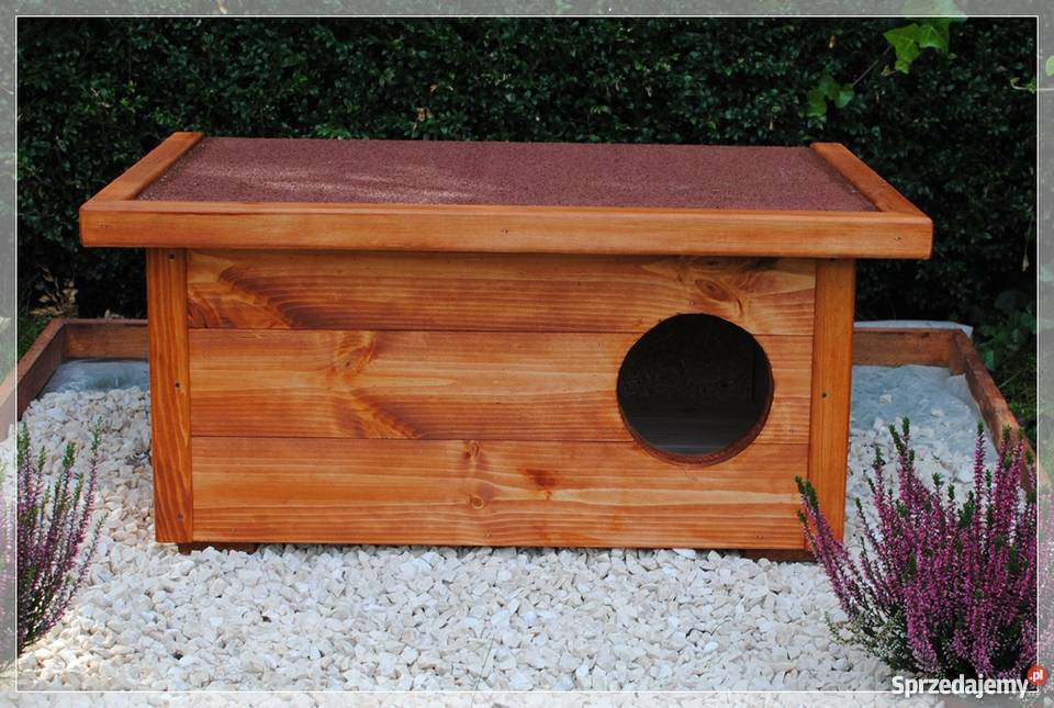 Buda kota z przesionkiem ocieplana MT WOOD Szczecin