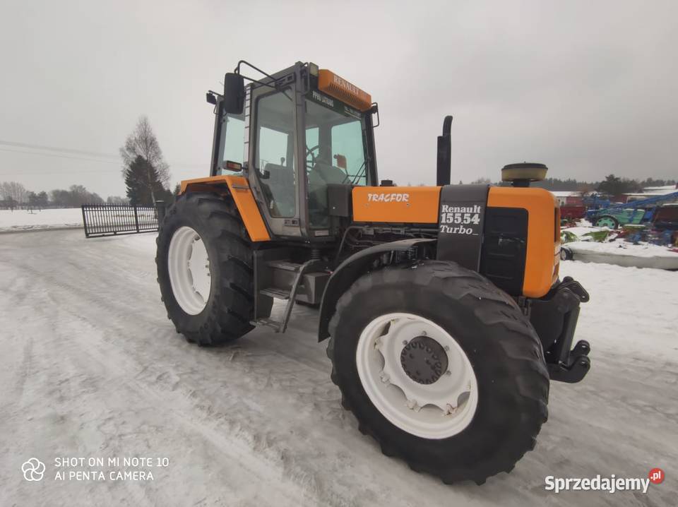 Ciągnik Renault 15554 96r Amortyzacja przedniej osi Czersk