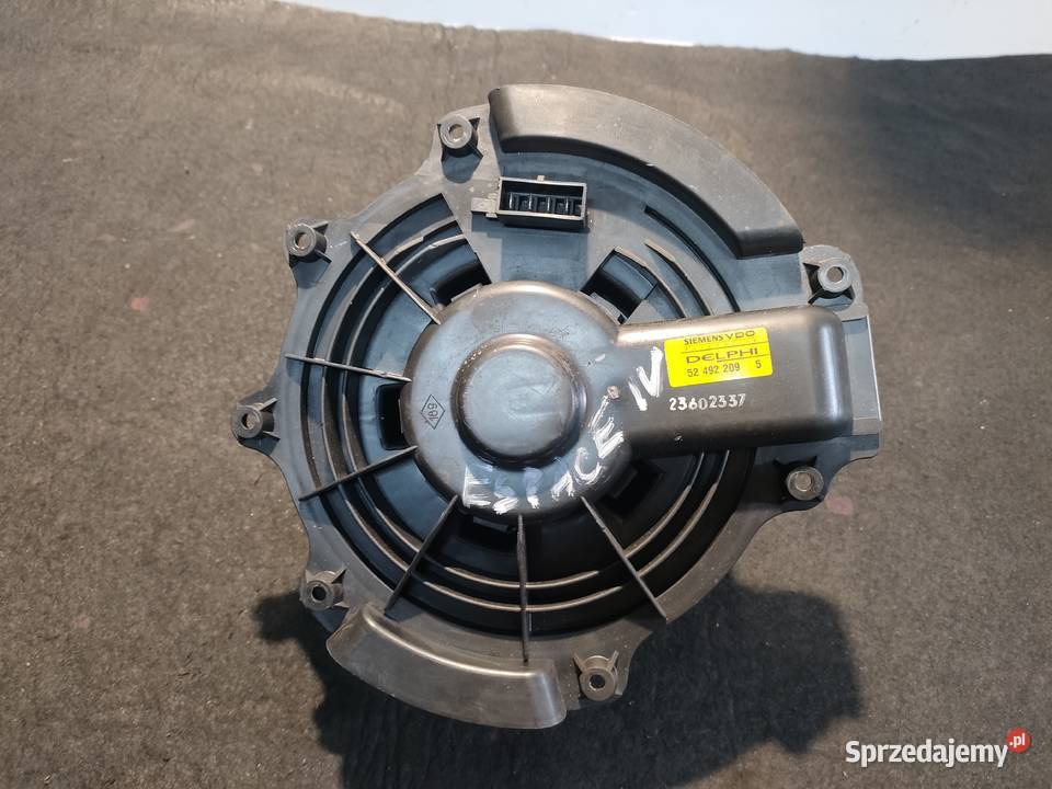 Espace IV dmuchawa wentylator nawiewu Wentylacja Swarzędz