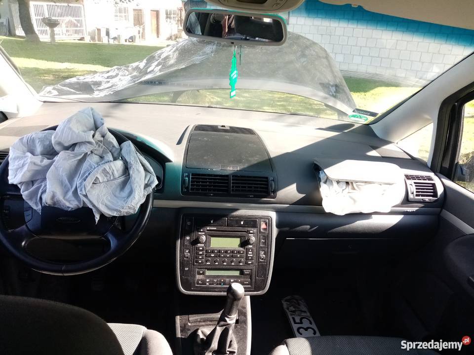 VW Sharan 19 tdi wypadku Ołpiny sprzedam