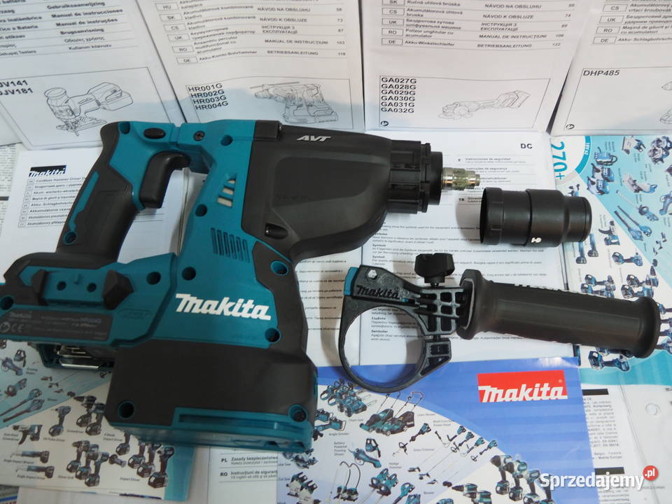 MAKITA HR 004 młotowiertarka 40v36v SDS wiertla Michałowice