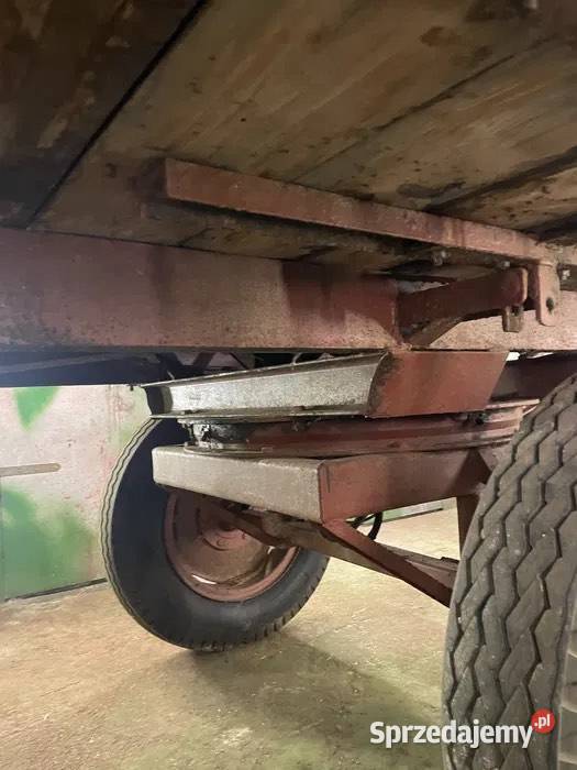 Wywrotka Przyczepa rolnicza 6 t Sterowanie Podskarbice Szlacheckie