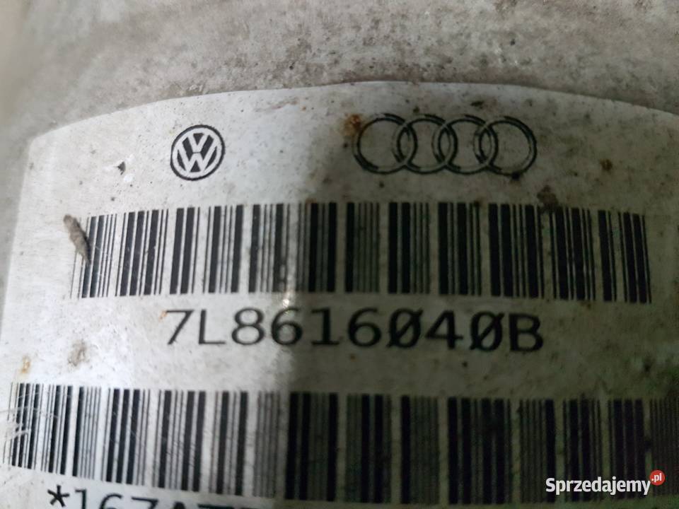 AUDI Q7 AMORTYZATOR PRAWY PRZOD MIECH 7L8616040B Rok produkcji 2010 Turek