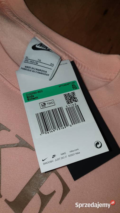 Nike Sportswear bluza sportowa nowa z metką XSS Nike mazowieckie Warszawa