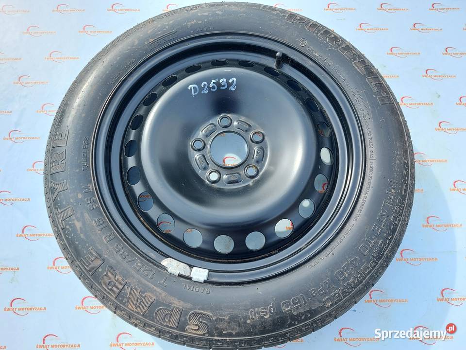 VOLVO S40 V50 koło dojazdowe 1258516 99M 5x108 świętokrzyskie Kielce