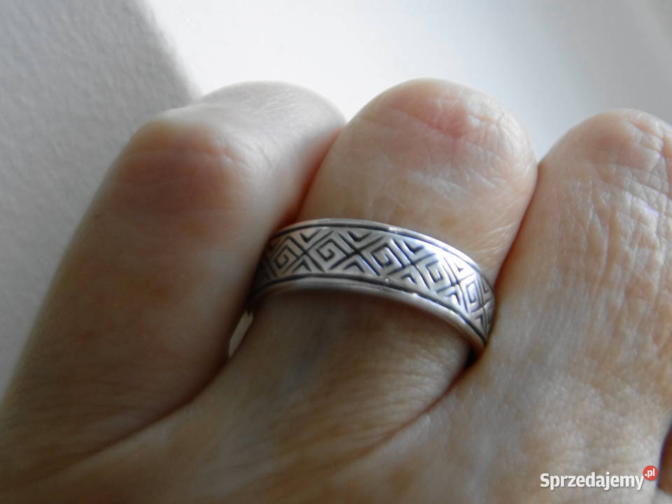 Stara Obrączkapierścionek srebro 925 mazowieckie Warszawa