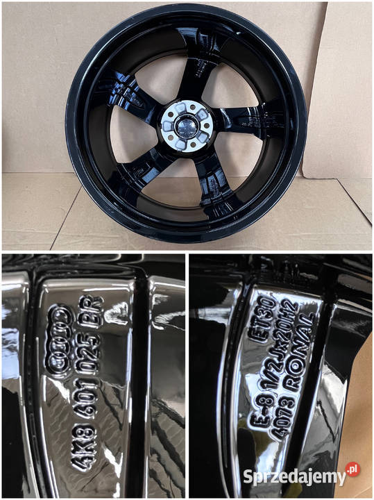 Felgi 85Jx20 ET30 4K8 Audi A7 A4 A5 A6 A8 S6 S7 Gostyń