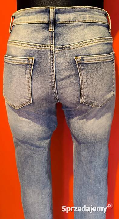 Jeansy dziurami Bolesławiec sprzedam