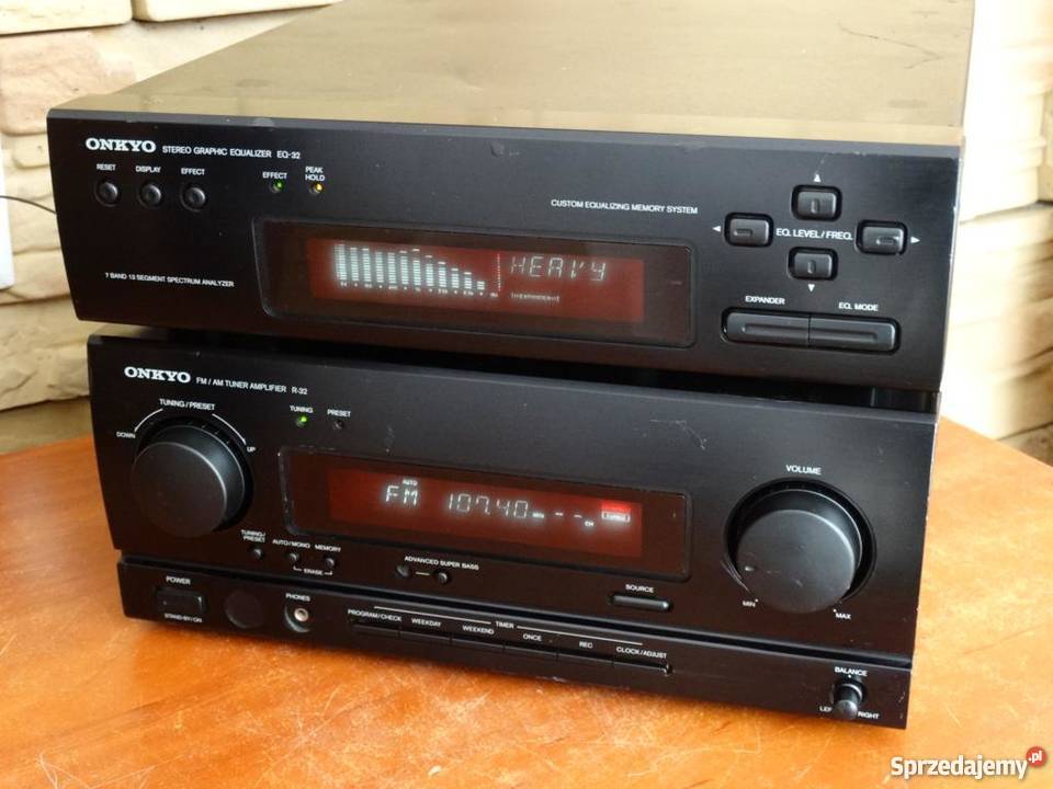 Amplituner Onkyo z korektorem mocny WYSYŁKA Jasło