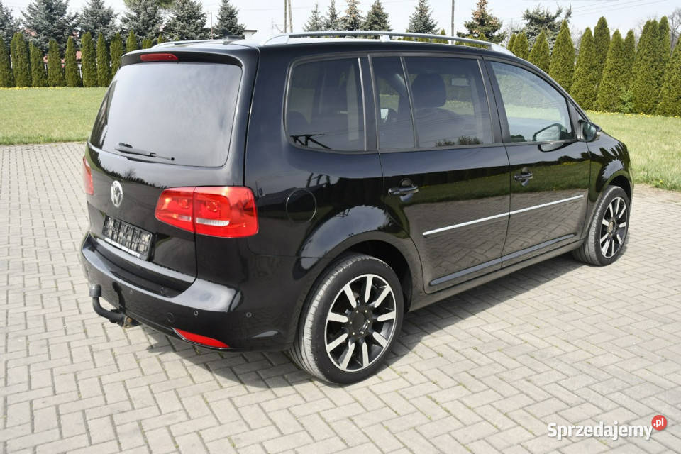 Volkswagen Touran 14Turbo DUDKI11 ALuKlimatr 2 światła do jazdy dziennej łódzkie Kutno