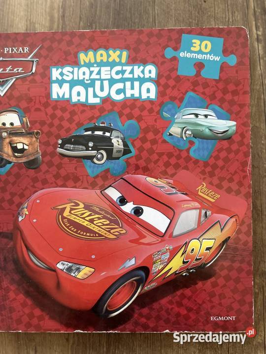 Auta zygzak Mcqueen książeczka z puzzlami Wyszków