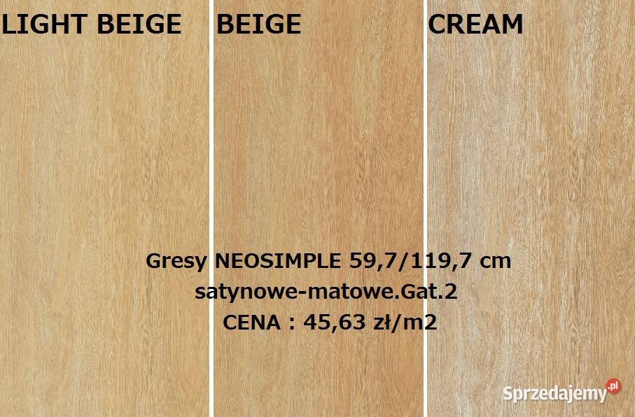 gres 5971197 neosimple rektyfkowany Płytki uniwersalne lubuskie Gorzów Wielkopolski