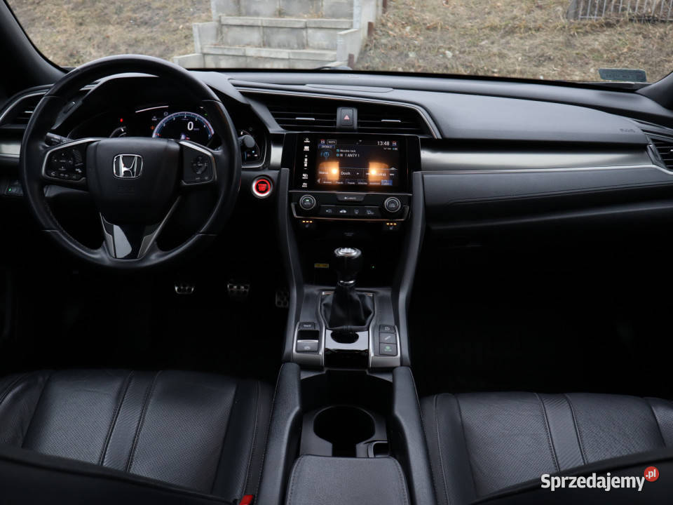 Honda Civic 10 VTEC Turbo asystent pasa ruchu dolnośląskie Bielany Wrocławskie