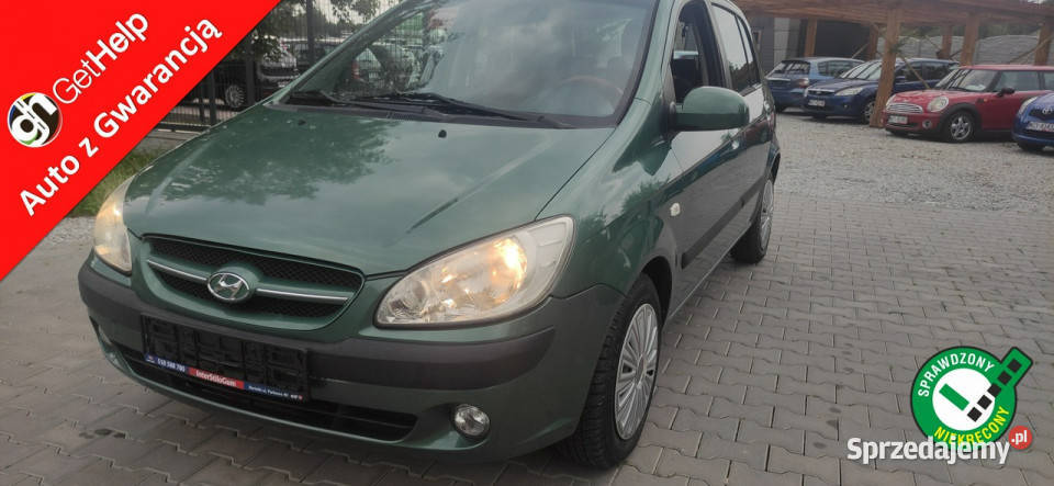 Hyundai Getz Zadbany Ekonomiczny zielony Stare Budy