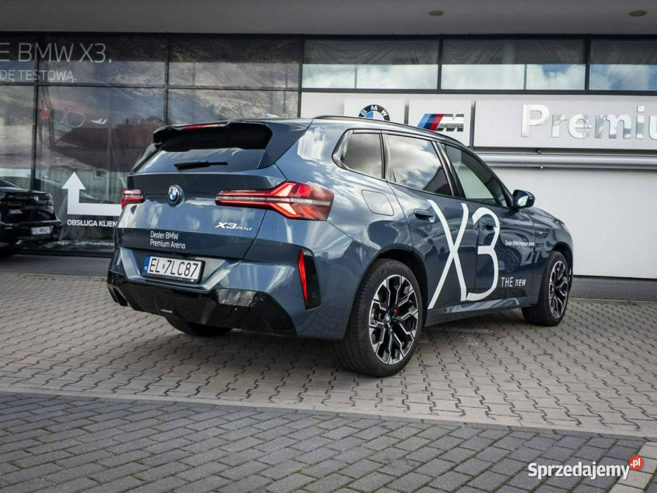 BMW X3 NOWE BMW X3 xDrive20d Demo Koła zimowe w elektryczne lusterka łódzkie Łódź