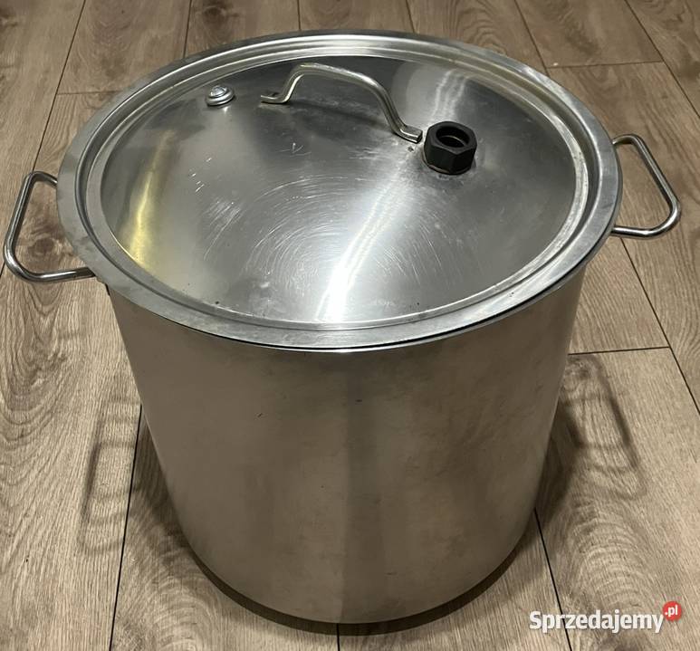 Garnek wysoki Profi Line z pokrywką dno Sandwich Warszawa sprzedam