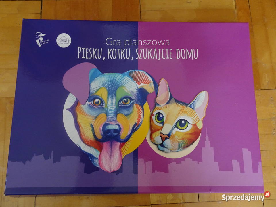 gra planszowa Piesku kotku szukajcie domu Warszawa sprzedam