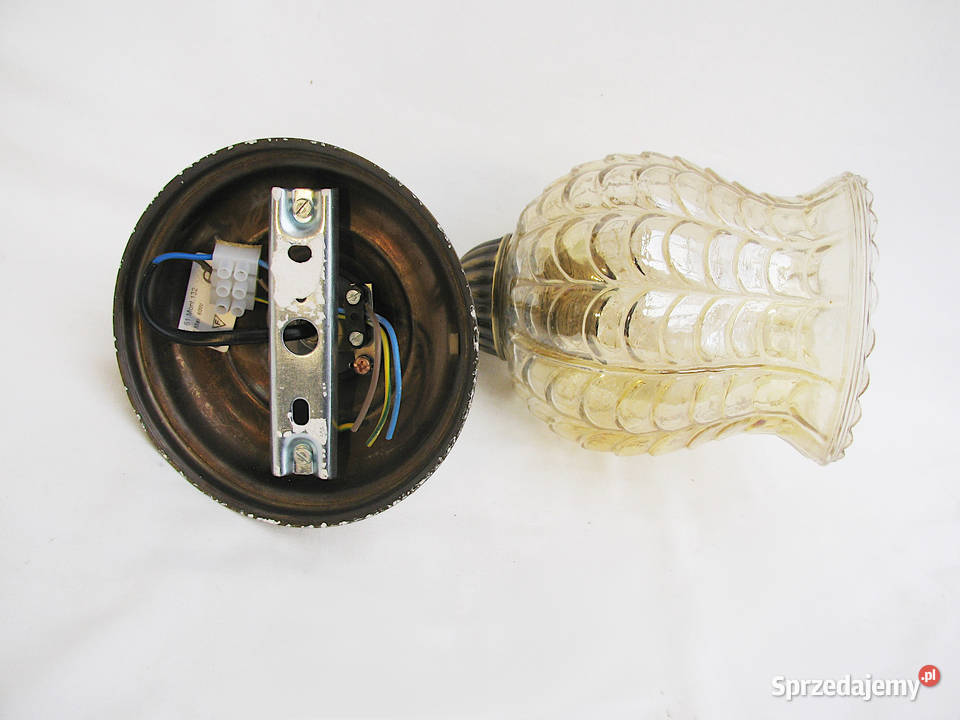 Piękny kinkiet stylowy mosiądz II Szczecinek